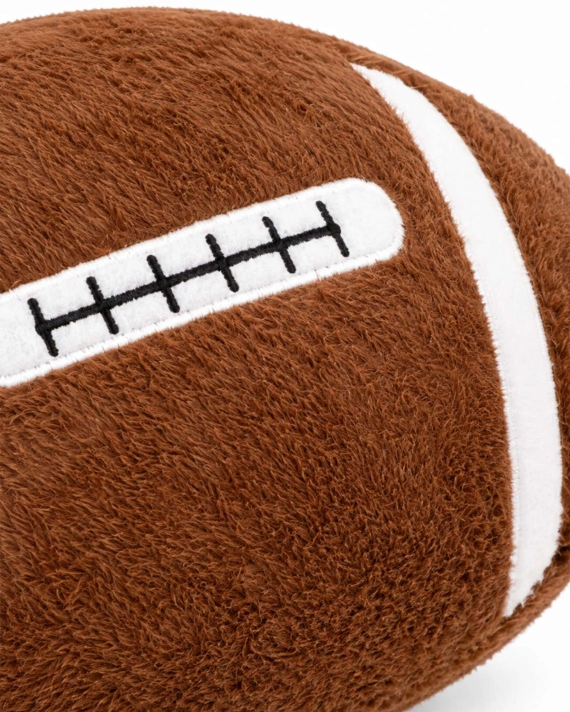 COJIN FORMA BALON FUTBOL AMERICANO 30 CM PARA CUARTO O SALA TV - 3