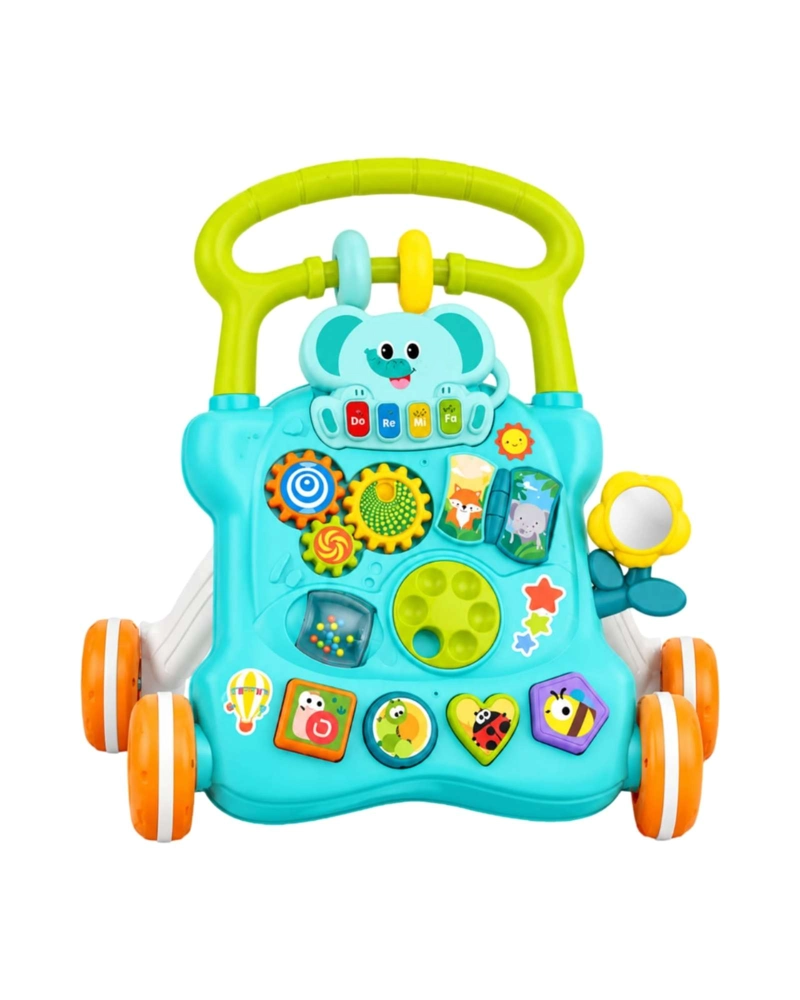 CENTRO DE ACTIVIDADES Y ANDADOR PARA BEBE  CON LUCES Y SONIDO - 6
