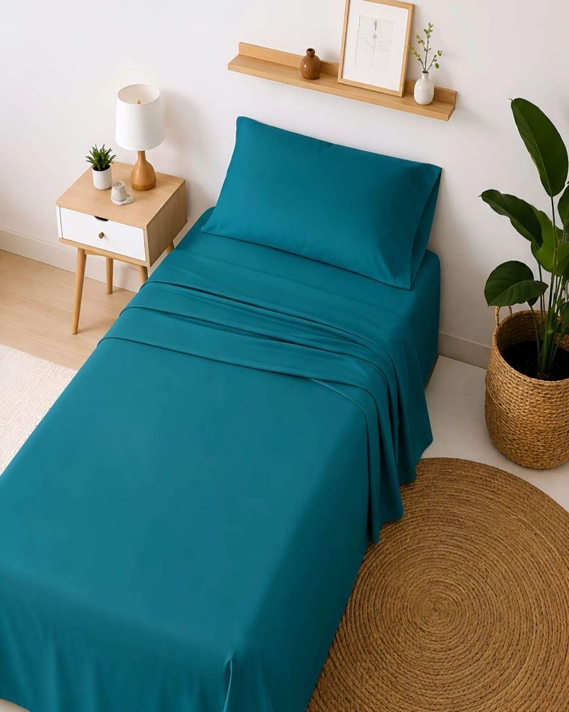JUEGO DE SABANAS 1.5 PLAZAS 3 PZS SUAVE FUELLE 30CM - 1