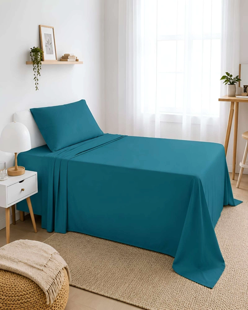 JUEGO DE SABANAS 1.5 PLAZAS 3 PZS SUAVE FUELLE 30CM - 2