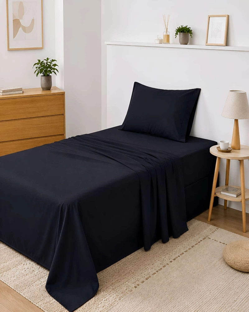 JUEGO DE SABANAS 1.5 PLAZAS 3 PZS SUAVE FUELLE 30CM - 1