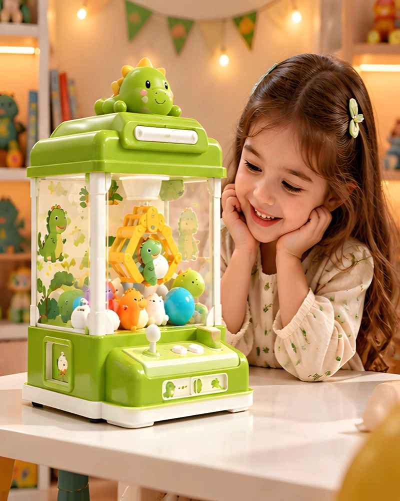 CENTRO DE ENTRETENIMIENTO ARCADE INFANTIL CON MINI PELUCHES - 4