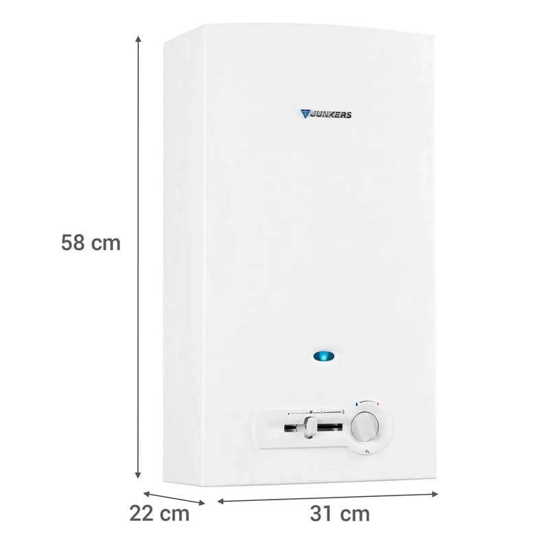 CALEFON 11 LITROS MANUAL GAS NATURAL JUNKERS BOSCH THERM 410 - 1