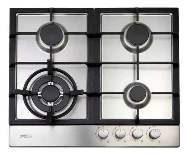 ENCIMERA FDV A GAS LICUADO DESIGN 4 QUEMADORES 60 CM - 2