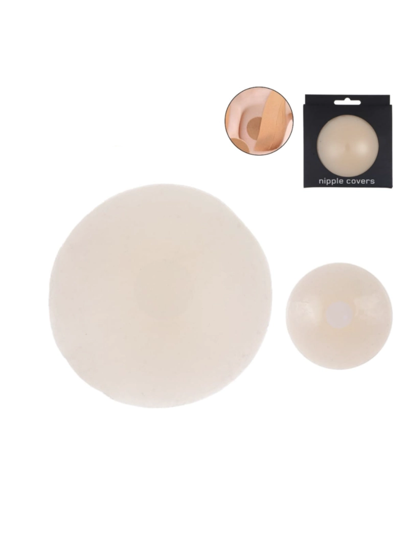 PARCHES CUBREPEZONES DE SILICONA PREMIUM EFECTO INVISIBLE - 1