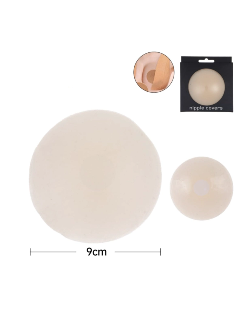 PARCHES CUBREPEZONES DE SILICONA PREMIUM EFECTO INVISIBLE - 6