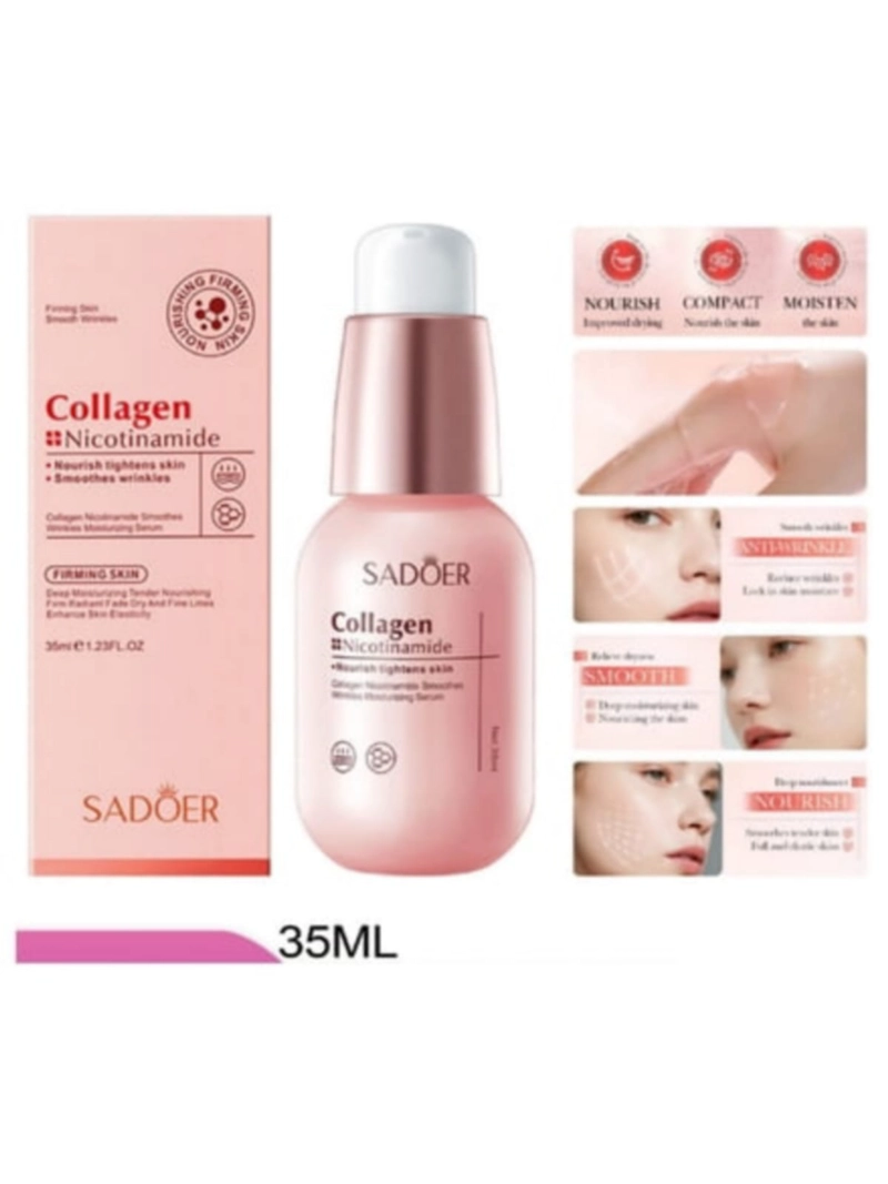 SERUM FACIAL COLAGENO HIDRATANTE REAFIRMANTE ANTIEDAD - 5