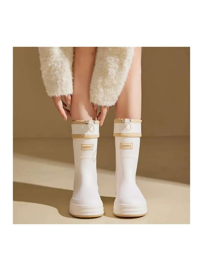 BOTAS MUJER BOTAS PARA LA LLUVIA BOTAS DE AGUA  MUJER - 3
