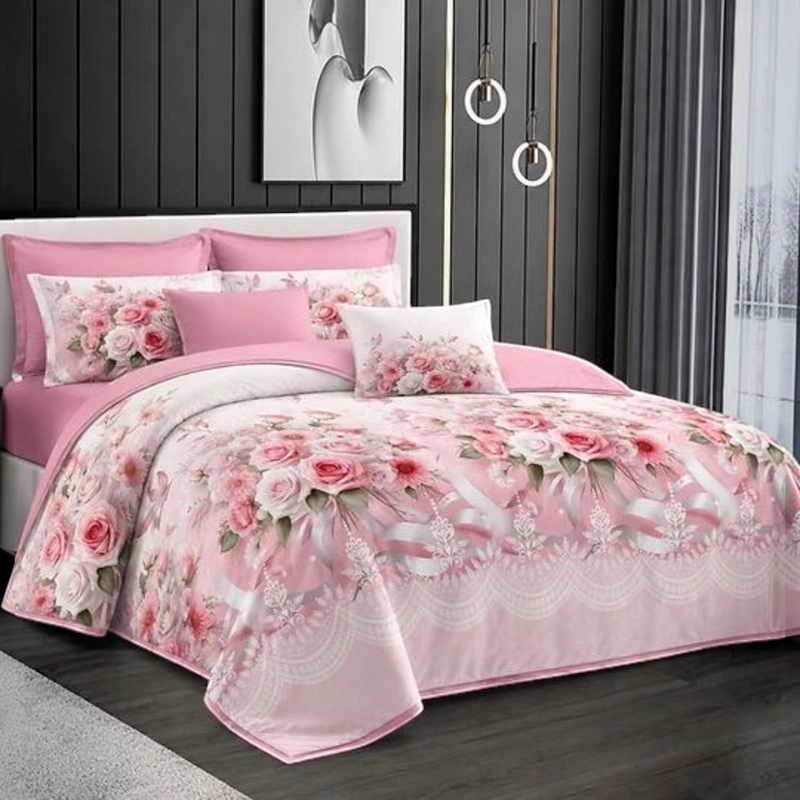 CUBRECAMA QUILT DE VERANO DE 2 PLAZAS MEDIDA 230X250CM DELGADO + 2 FUNDAS DE ALMOHADA CMV2P-GS-53 - 1