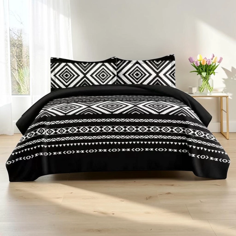 CUBRECAMA QUILT DE VERANO DE 1.5 PLAZAS MEDIDA 180X230CM DELGADO + 1 FUNDA DE ALMOHADA CMV15P-KD-36 - 1