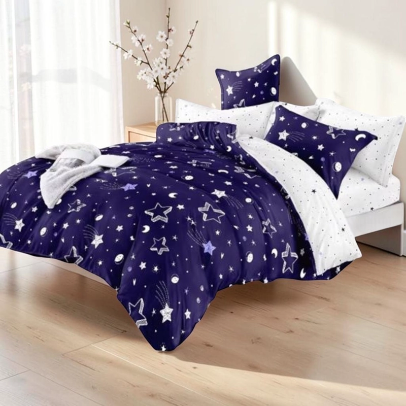 CUBRECAMA QUILT DE VERANO DE 1.5 PLAZAS MEDIDA 180X230CM DELGADO + 1 FUNDA DE ALMOHADA CMV15P-KD-26 - 1