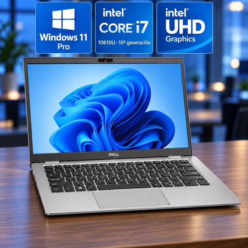 NOTEBOOK DELL LATITUDE 7410 CORE I7-10610U 10ª GENERACION 8GB RAM SSD NVME 256GB REACONDICIONADO - 1