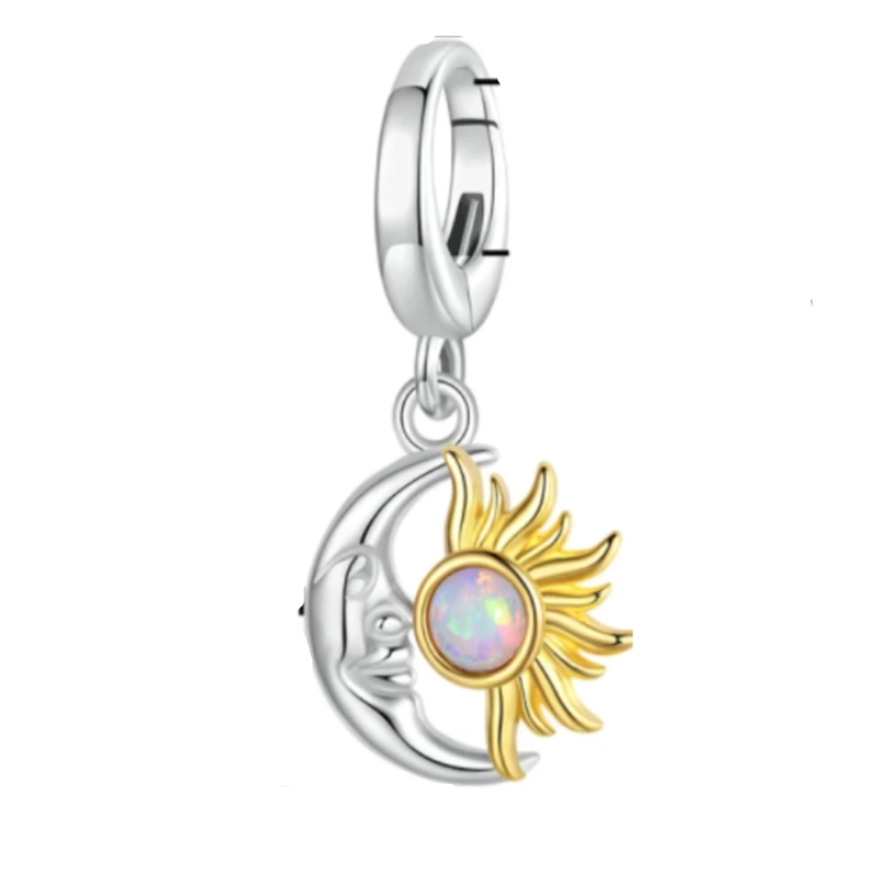 CHARM BOHEMIO LUNA SOL PLATA 925 - 1