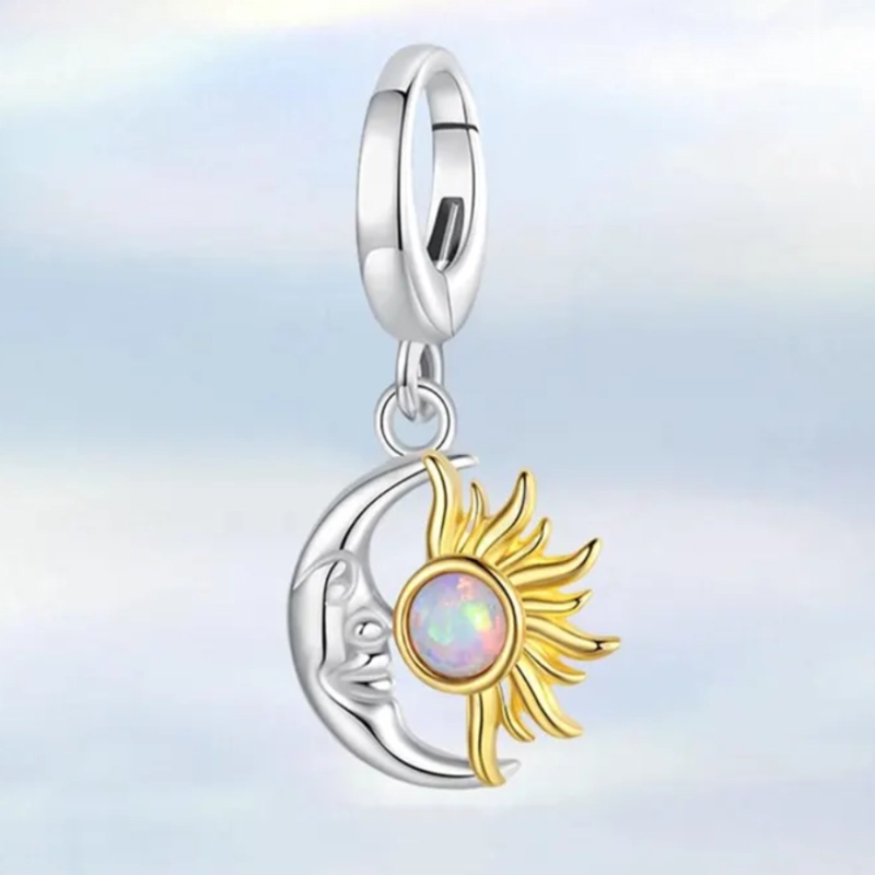 CHARM BOHEMIO LUNA SOL PLATA 925 - 3