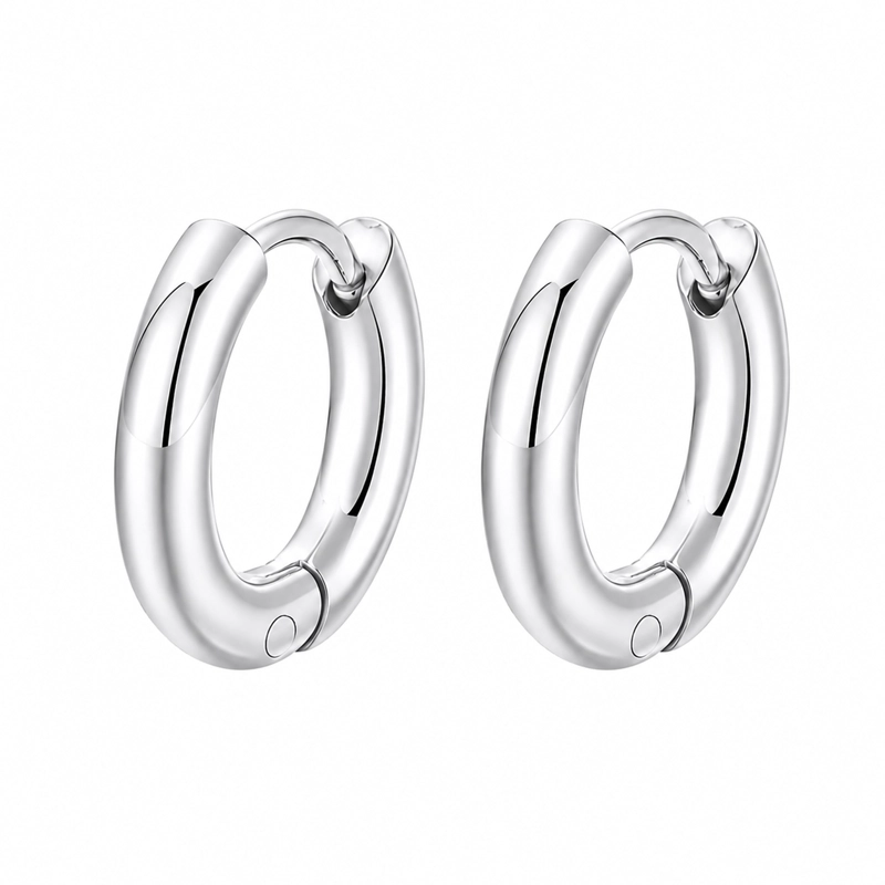 AROS ARGOLLA ACERO INOXIDABLE 10MM UNISEX