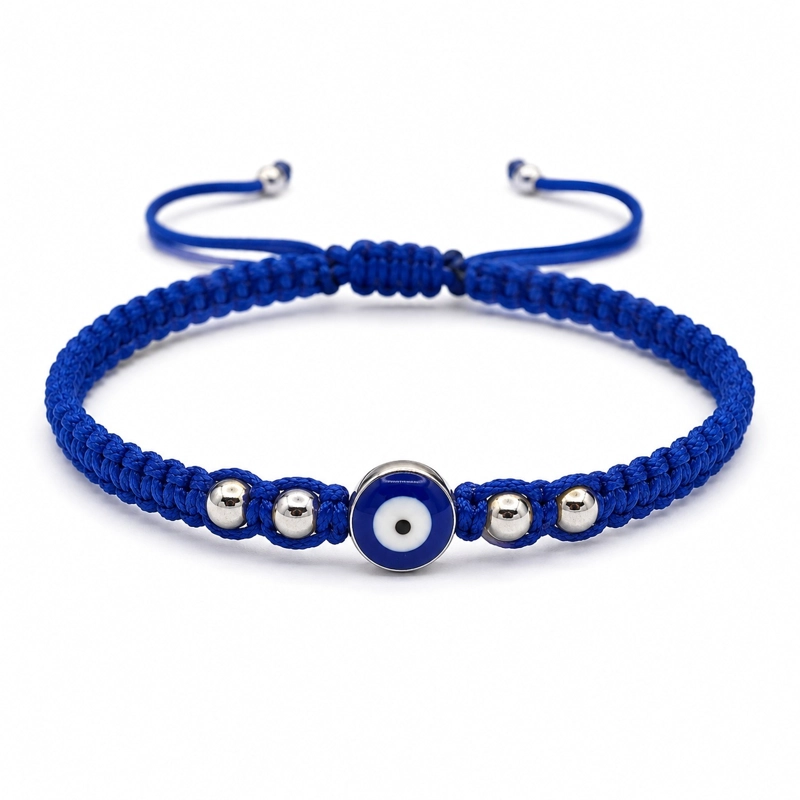 PULSERA HILO AZUL OJO TURCO PROTECCION