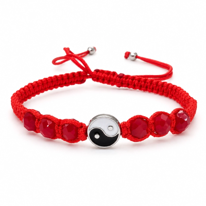 PULSERA HILO ROJO YIN YANG - 1