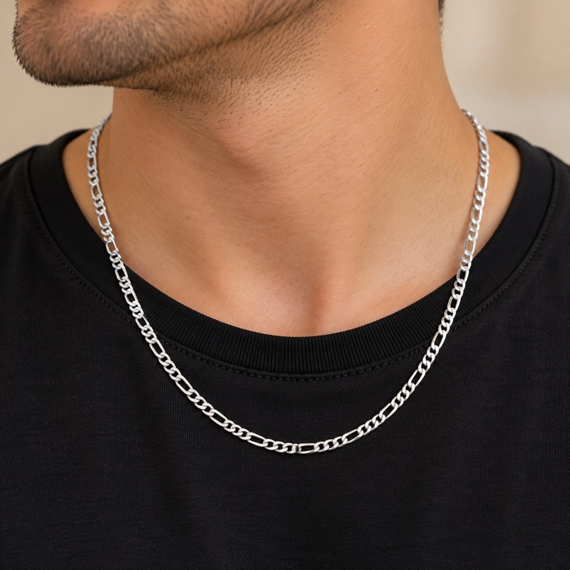 CADENA ESTILO CARTIER 3MM 50CM PLATA 925 UNISEX - 2