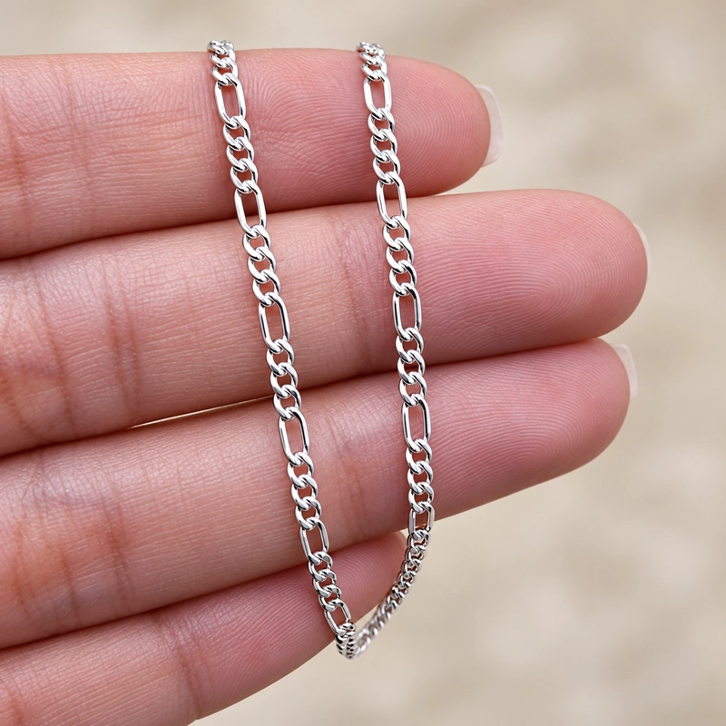 CADENA ESTILO CARTIER 3MM 50CM PLATA 925 UNISEX - 3