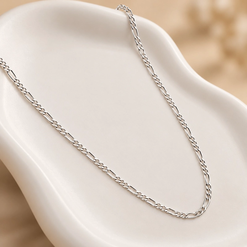 CADENA ESTILO CARTIER 3MM 50CM PLATA 925 UNISEX - 5