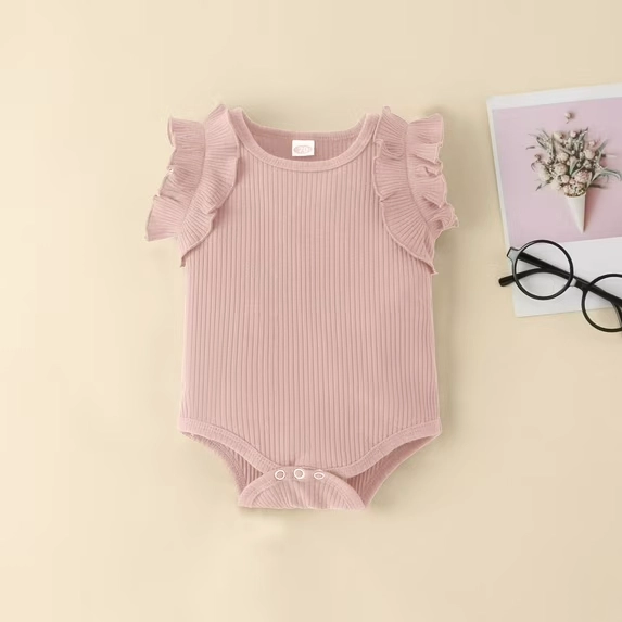 CONJUNTO DE BODY MANGA CORTA + CALZON Y DIADEMA PARA NIÑAS PRIMAVERA VERANO - 4