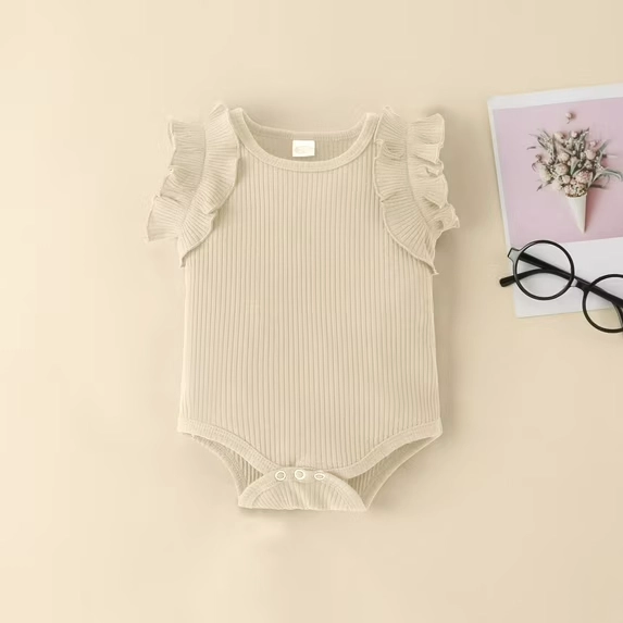 CONJUNTO DE BODY MANGA CORTA + CALZON Y DIADEMA PARA NIÑAS PRIMAVERA VERANO - 4