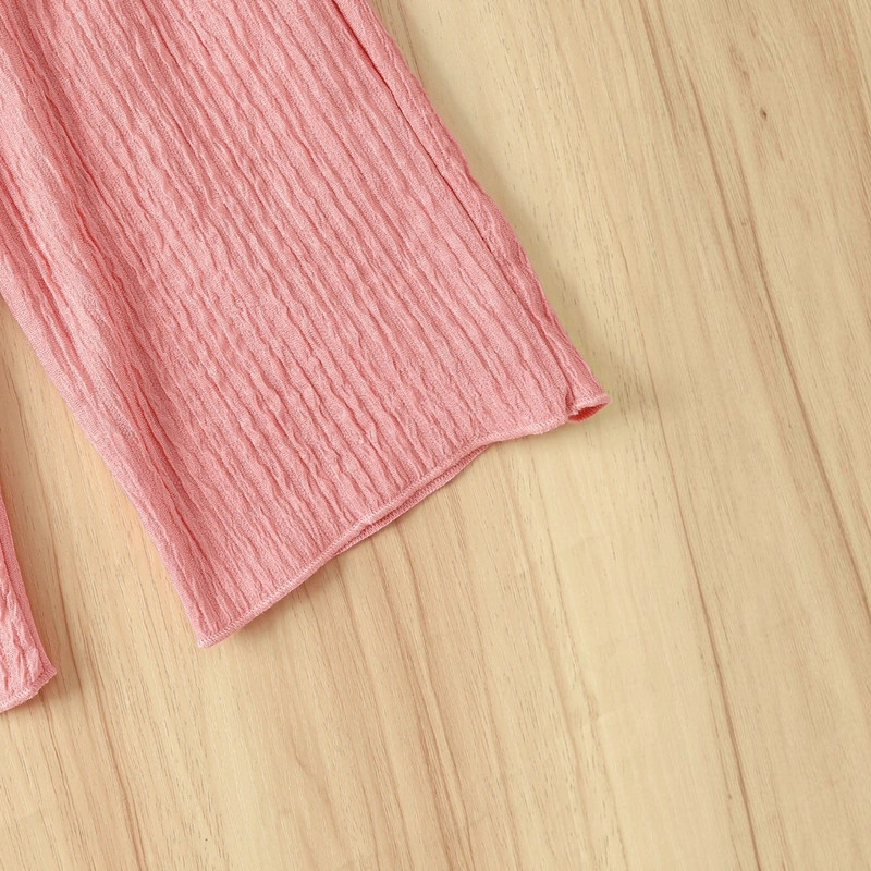 CONJUNTO DE TOP CON TIRANTES + PANTALON PARA NIÑAS PRIMAVERA VERANO - 3