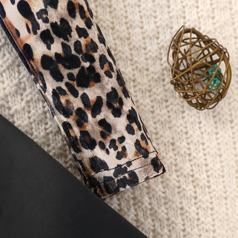 CONJUNTO DE POLERA DE ANIMAL PRINT + FALDA PARA NIÑAS PRIMAVERA VERANO - 8