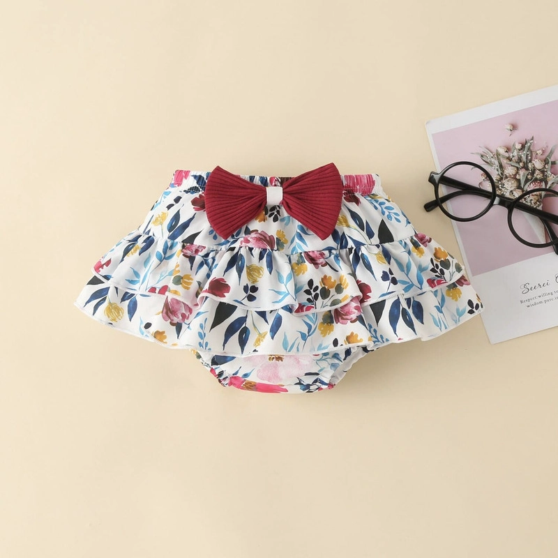 CONJUNTO DE BODY MANGA CORTA + CALZON Y DIADEMA PARA NIÑAS PRIMAVERA VERANO - 4