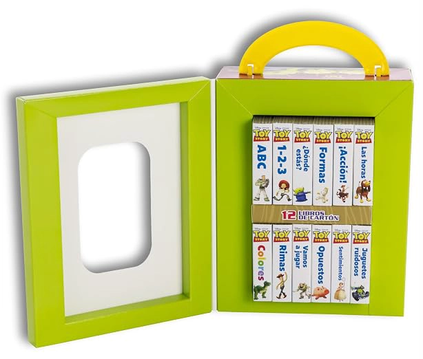 ESTUCHE DISNEY PIXAR TOY STORY - 12 MINI LIBROS DE CARTON - 1