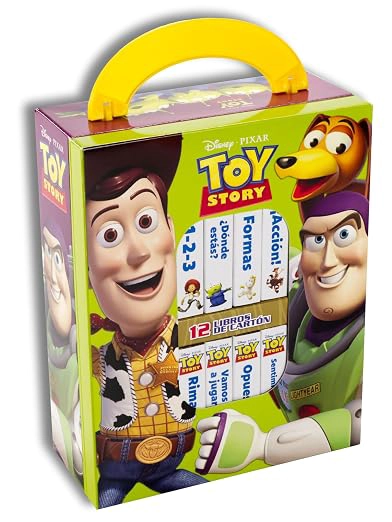 ESTUCHE DISNEY PIXAR TOY STORY - 12 MINI LIBROS DE CARTON - 2