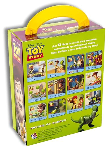 ESTUCHE DISNEY PIXAR TOY STORY - 12 MINI LIBROS DE CARTON - 3