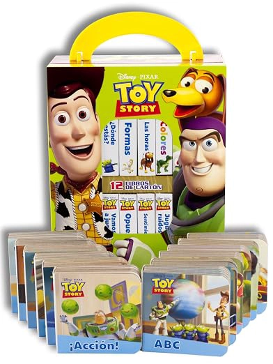 ESTUCHE DISNEY PIXAR TOY STORY - 12 MINI LIBROS DE CARTON - 4
