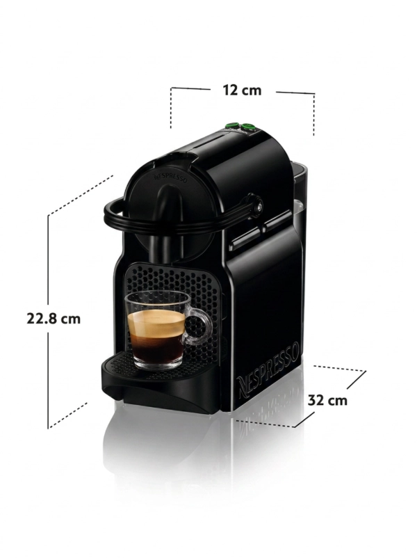 CAFETERA NESPRESSO INISSIA NEGRA - 3