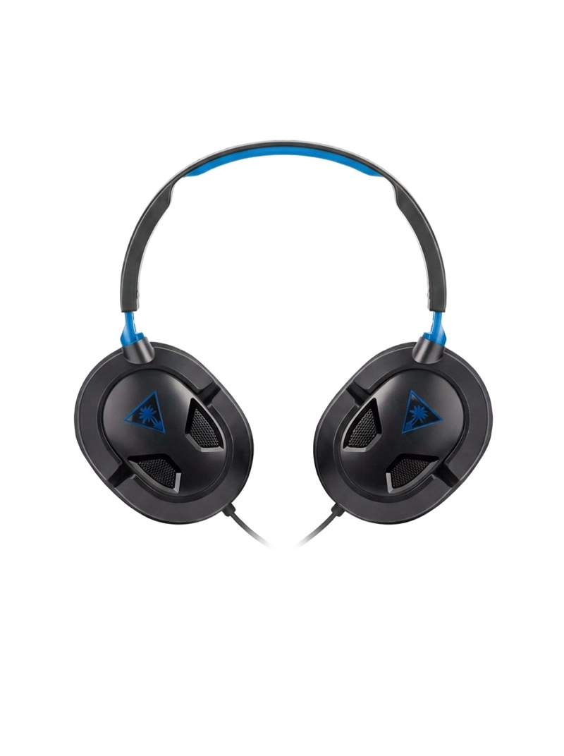 AUDIFONOS GAMER TURTLE BEACH RECON 50P NEGRO AZUL MULTIPLATAFORMA - 3