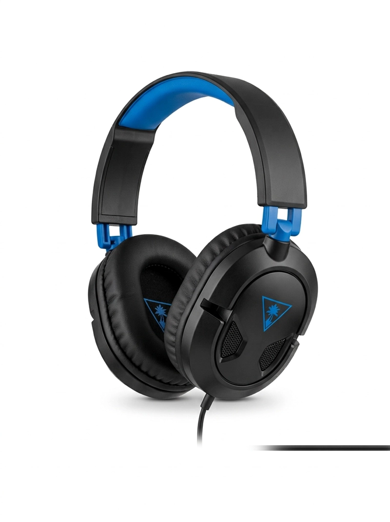 AUDIFONOS GAMER TURTLE BEACH RECON 50P NEGRO AZUL MULTIPLATAFORMA - 4