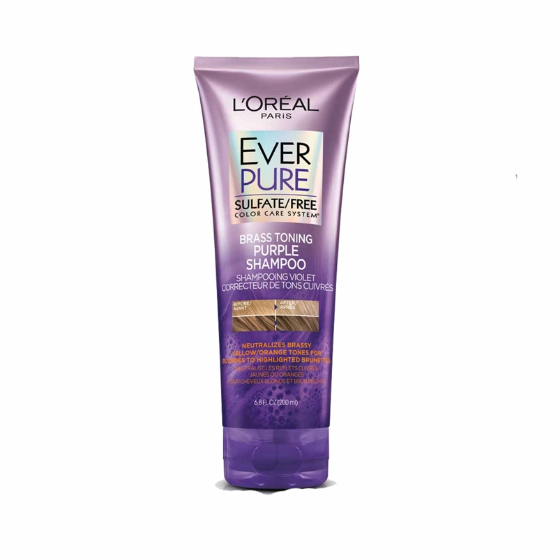 PACK LOREAL PARIS EVERPURE PURPLE SHAMPOO + ACONDICIONADOR MATIZADOR SIN SULFATOS - 2