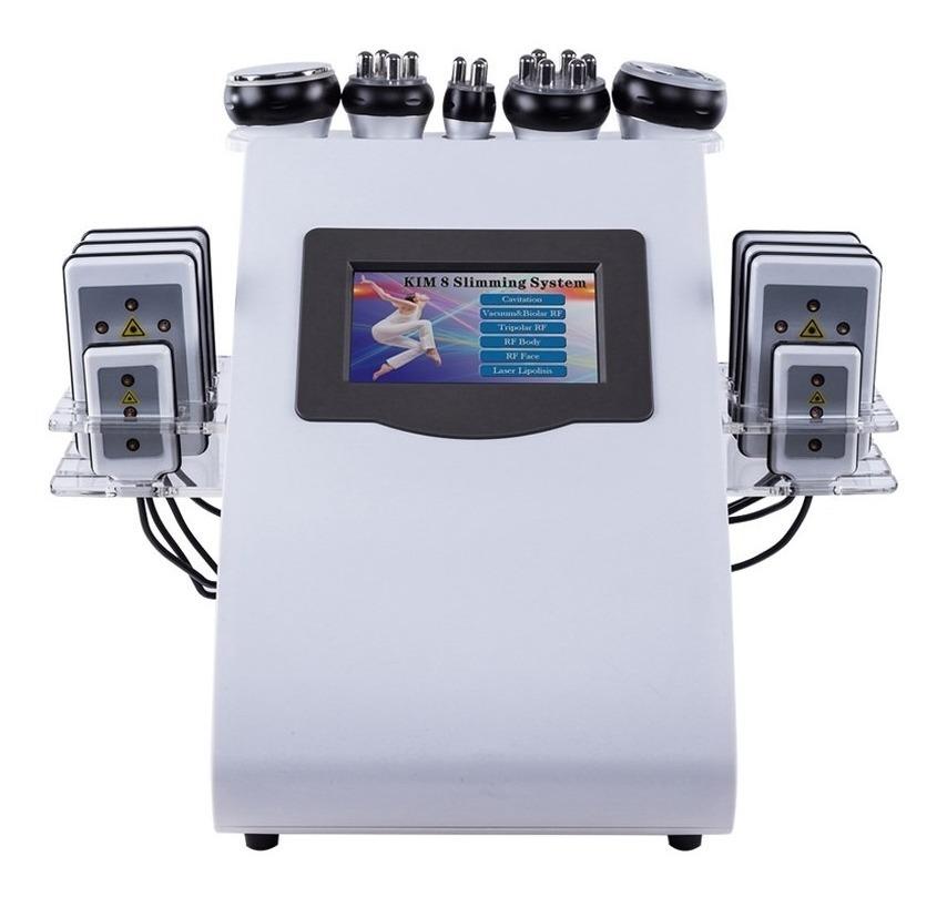 MAQUINA CAVITACION 6 EN 1 + RF + LIPOLASER + VACUUM - 2