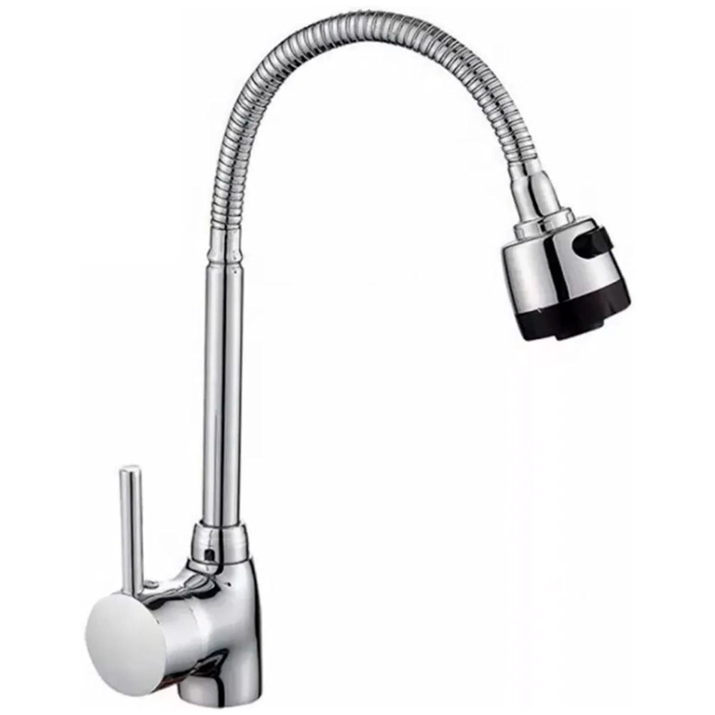 LLAVE DE TODO Y MÁS MONOMANDO LAVAPLATOS FLEXIBLE AGUA FRÍA Y CALIENTE - 1