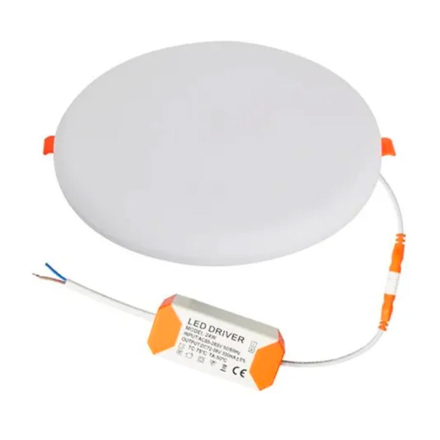 FOCO PANEL DE TODO Y MÁS PLAFÓN LED 18W SOBREPUESTO REDONDO FRIO - 2