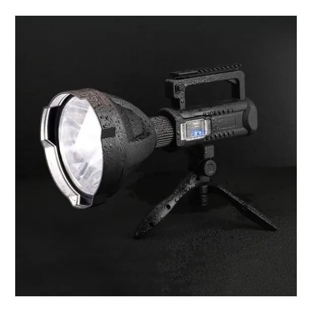 FOCO LINTERNA LED LARGO ALCANCE 600 METROS USB TRÍPODE LED - 2