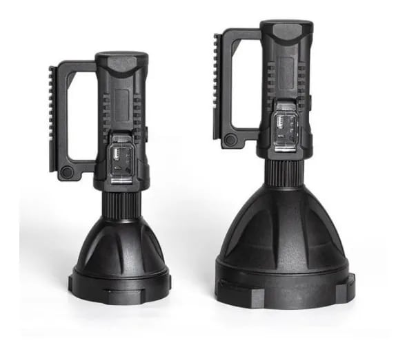 FOCO LINTERNA LED LARGO ALCANCE 600 METROS USB TRÍPODE LED - 3