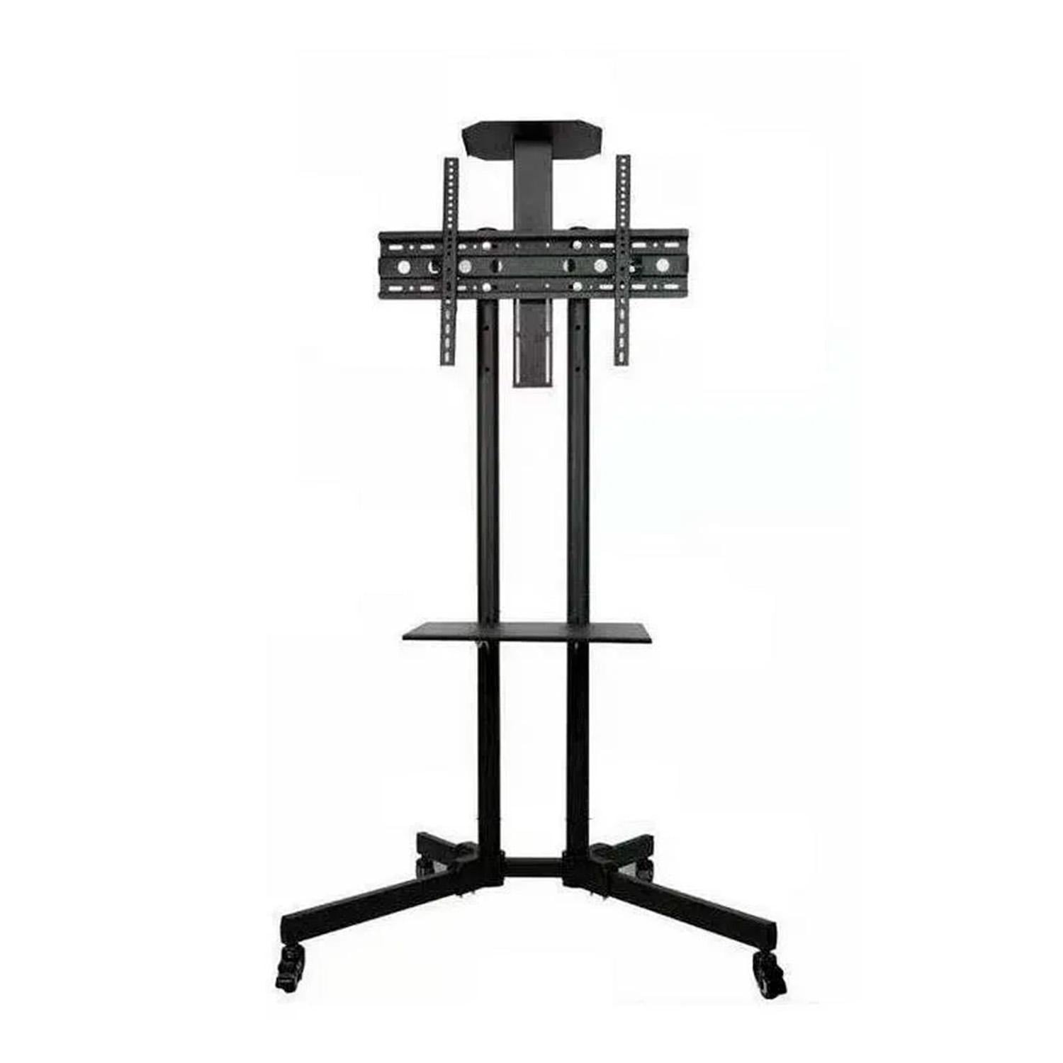 SOPORTE TV DE TODO Y MÁS NEGRO 32 A 70 PEDESTAL RUEDAS STAND MOVIL - 2