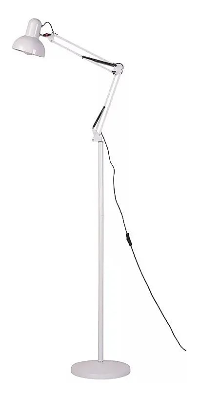 LÁMPARA DE PIE DE TODO Y MÁS BLANCO PLEGABLE FLEXIBLE ESCRITORIO, ESTUDIO DE DIBUJO | - 1