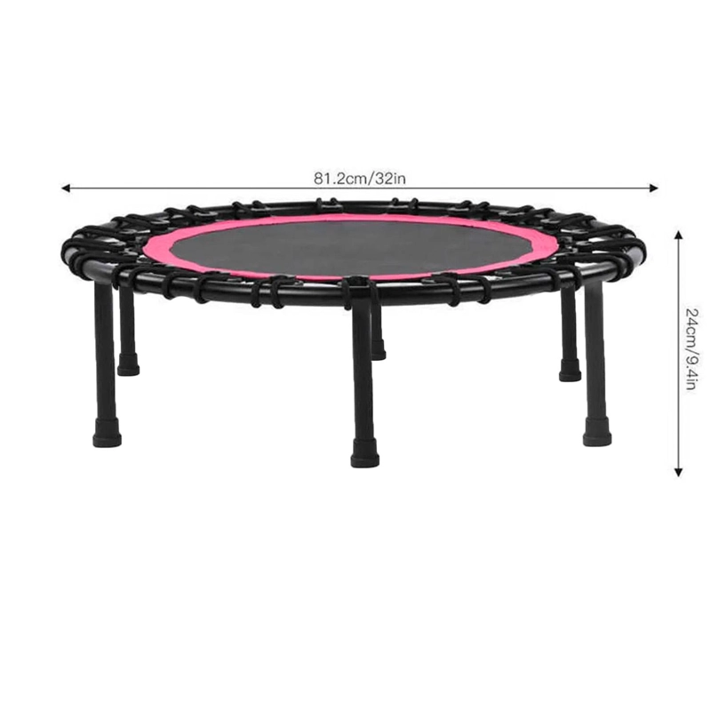 TRAMPOLIN SALTO REDONDO CON ELASTICOS PROFESIONAL BOOST FITNESS - 3