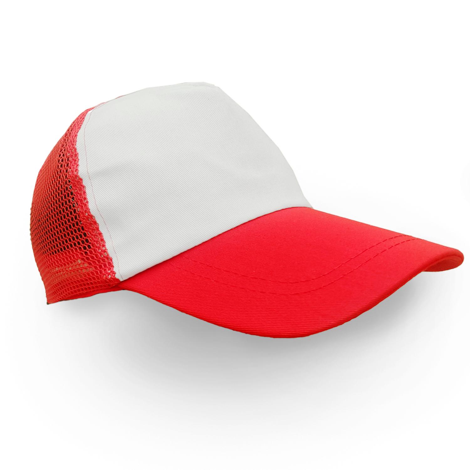 PACK X10 JOCKEY DE TODO Y MÁS ROJO GORRO CON MALLA SUBLIMACION - 2