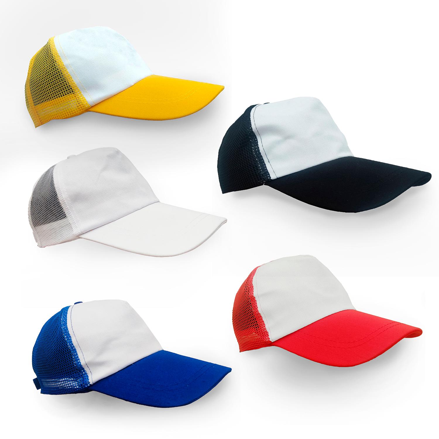 PACK X10 JOCKEY GORRO CON MALLA SUBLIMACION - 1
