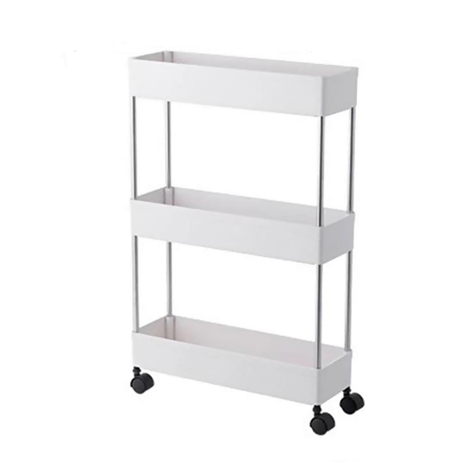 CARRO ORGANIZADOR DE TODO Y MÁS 3 NIVELES CON RUEDAS - 1