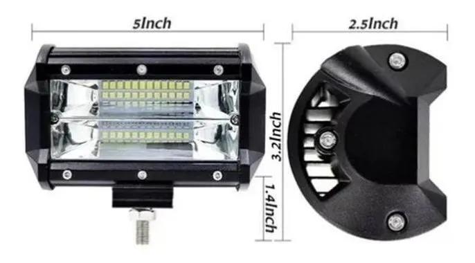 PACK DE TODO Y MÁS 2 LED FOCO NEBLINEROS 72W BLANCO EXPANSION AUTO MOTO - 2