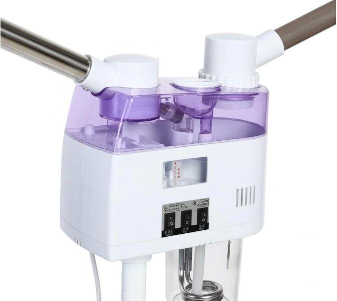 VAPORIZADOR FACIAL PROFESIONAL 2 EN 1 CALIENTE Y FRIO - 2